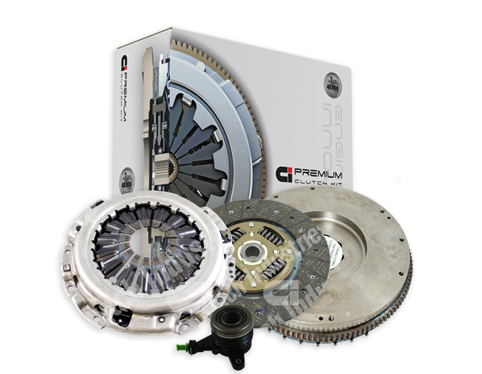 Clutch Industries Premium OEM Replacement Clutch Kit inc Solid Flywheel for Dual Mass Conversion & Flywheel - DMR2953N-CSC