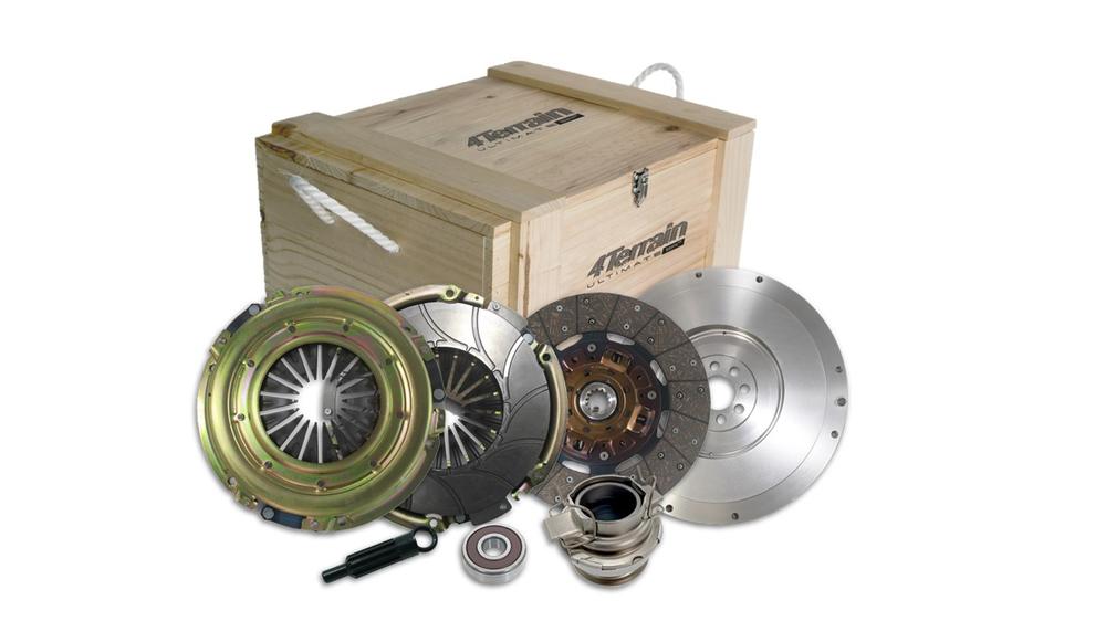 4Terrain Ultimate Performance 4x4 Clutch Kit & Flywheel with Patented ER2 - 4TSRF2538NX-A