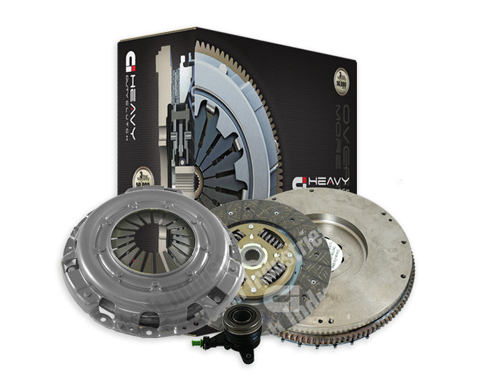 Clutch Industries Heavy Duty Clutch Kit inc Solid Flywheel for Dual Mass Conversion - DMR2953NHD-CSC