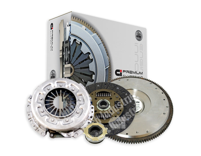 Clutch Industries Premium OEM Replacement Clutch Kit inc Solid Flywheel for Dual Mass Conversion & Flywheel - DMR2381N