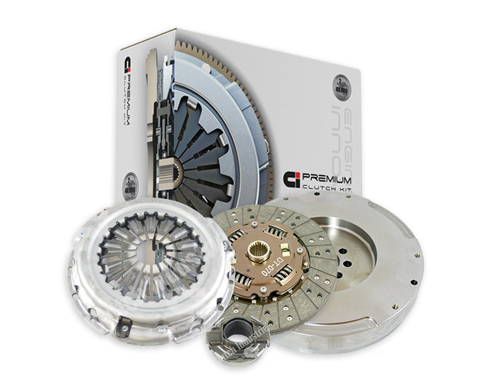 Clutch Industries Premium OEM Replacement Clutch Kit inc Solid Flywheel for Dual Mass Conversion & Flywheel - DMR2153N