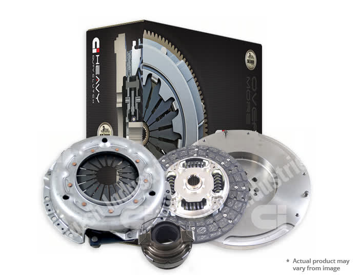 Clutch Industries Heavy Duty Clutch Kit inc Solid Flywheel for Dual Mass Conversion - DMR2289NHD