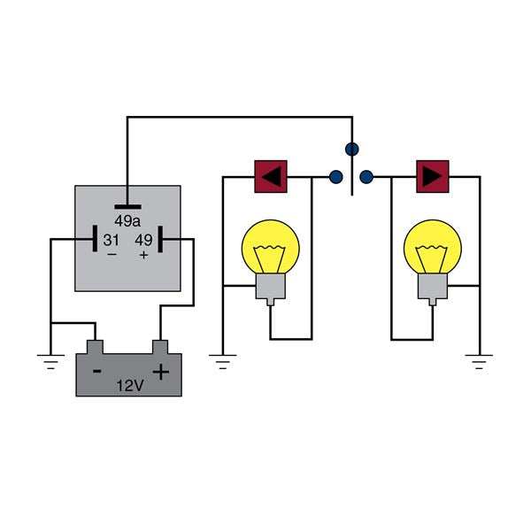 LED01 - LED Electronic Flasher