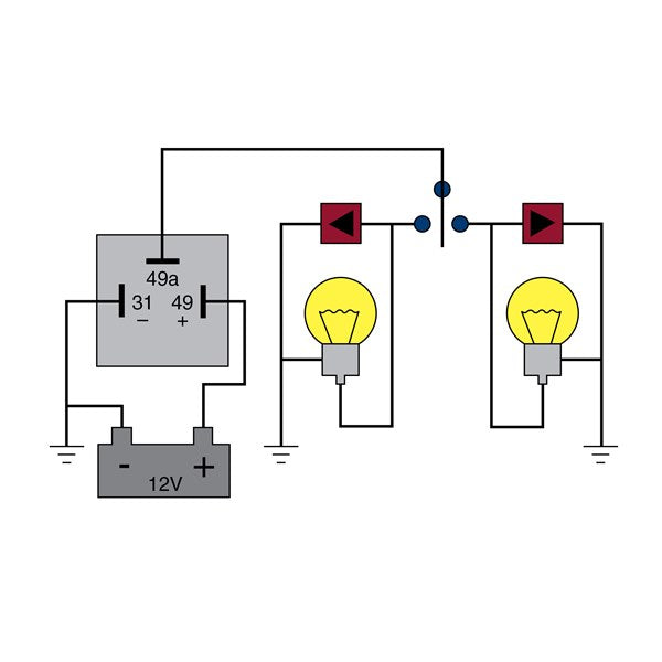 LED02 - LED Electronic Flasher