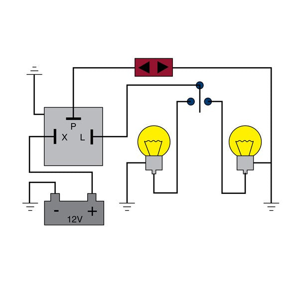 LED03 - LED Electronic Flasher