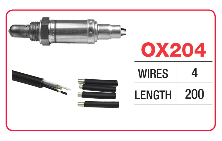 OX SENSOR 4 WIRE UNIV - OX204