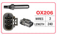 OX SENSOR 3 WIRE TITANIA - OX206