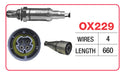 OX SENSOR BMW 4 WIRE-DIRE - OX229