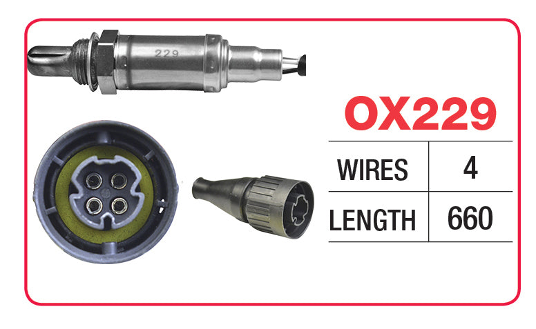 OX SENSOR BMW 4 WIRE-DIRE - OX229