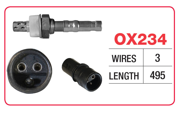 OX SENSOR BMW 5 WIRE-DIR - OX234