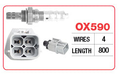 OXYGEN SENSOR - NISSAN - OX590