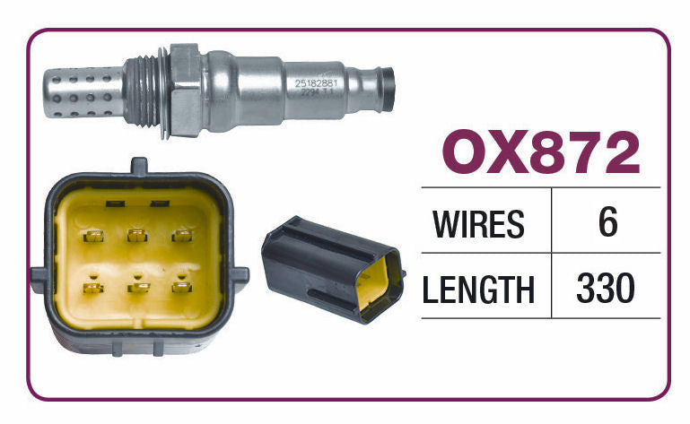 OXYGEN SENSOR - HOLDEN - OX872