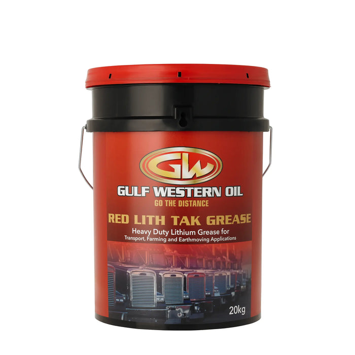 Gulf Western Red Tacky Grease – 20KG (42050)