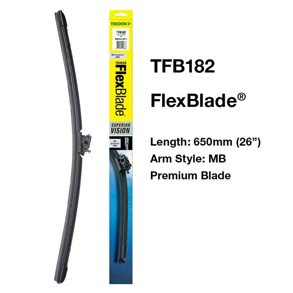 TFB182 - Wiper Tridon FlexBlade®  - MB