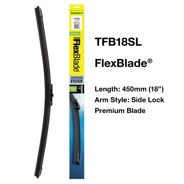 TFB18SL - Wiper Tridon FlexBlade® - Side Lock