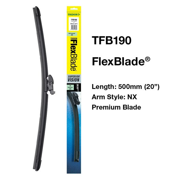 TFB190 - Wiper Tridon FlexBlade®  - NX