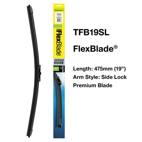 TFB19SL - Wiper Tridon FlexBlade® - Side Lock