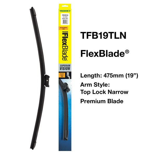 TFB19TLN - Wiper Tridon FlexBlade® - Top Lock Narrow