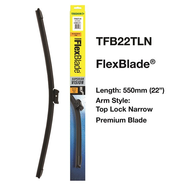TFB22TLN - Wiper Tridon FlexBlade®  - Top Lock Narrow