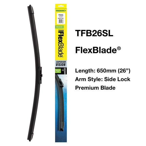 TFB26SL - Wiper Tridon FlexBlade® - Side Lock