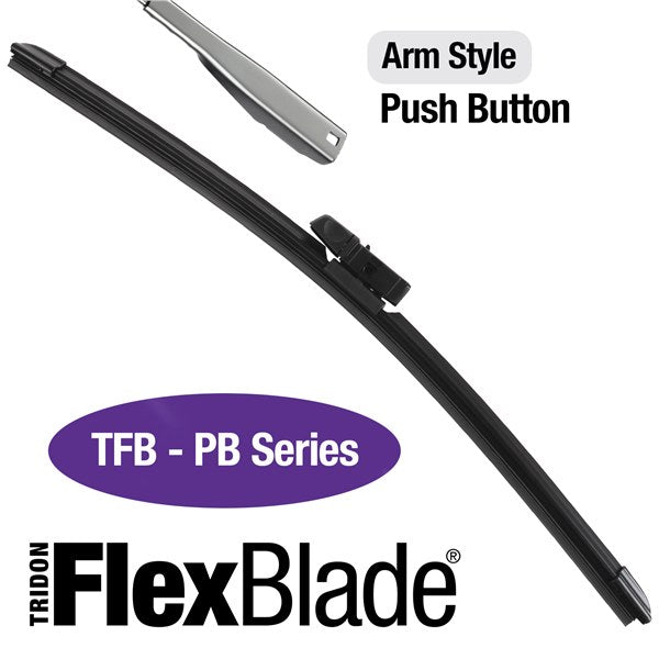 TFB18PB - Wiper Tridon FlexBlade® - Push Button