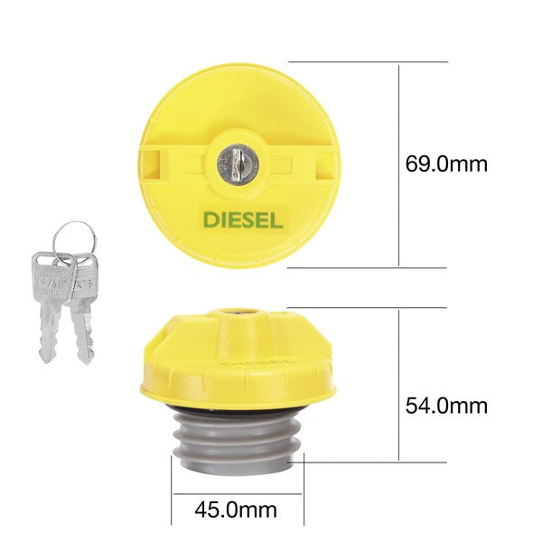 TFL234D - Fuel Cap Diesel (Locking)