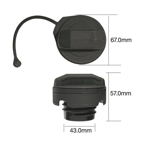 TFNL240 - Fuel Cap (Non Locking)