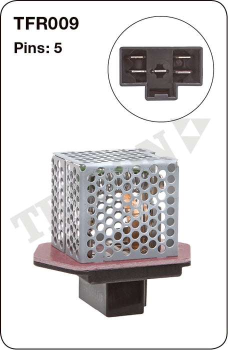 TFR009 - Heater Fan Resistor (Genuine Quality)