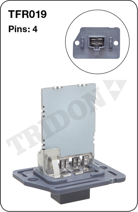 TFR019 - Heater Fan Resistor (Genuine Quality)