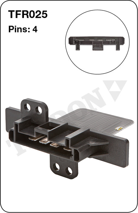 TFR025 - Heater Fan Resistor