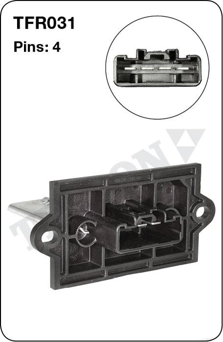 TFR031 - Heater Fan Resistor