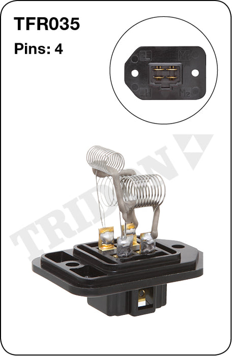 TFR035 - Heater Fan Resistor (Genuine Quality)