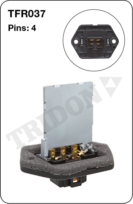 TFR037 - Heater Fan Resistor (Genuine Quality)