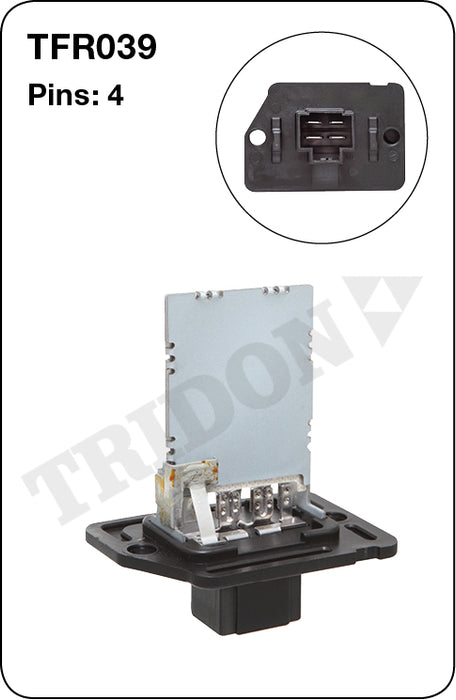 TFR039 - Heater Fan Resistor (Genuine Quality)