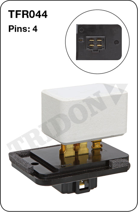 TFR044 - Heater Fan Resistor (Genuine Quality)
