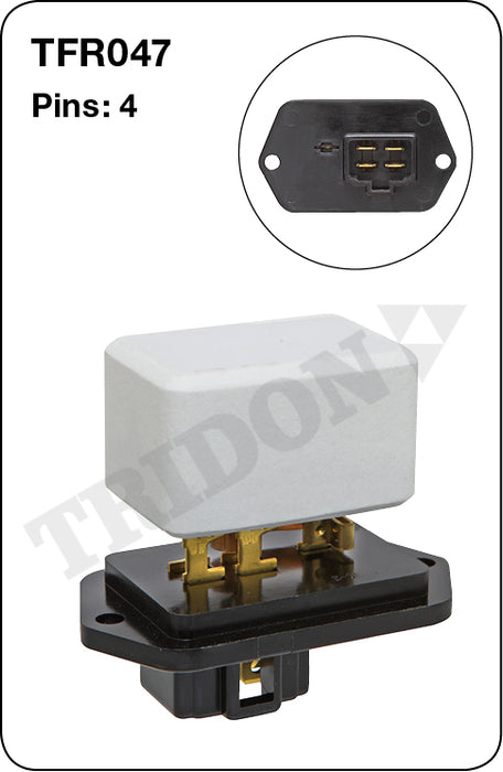 TFR047 - Heater Fan Resistor (Genuine Quality)