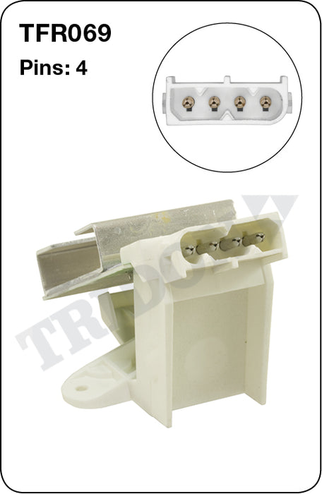 TFR069 - Heater Fan Resistor (Genuine Quality)