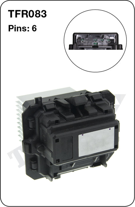 TFR083 - Heater Fan Resistor (Genuine Quality)