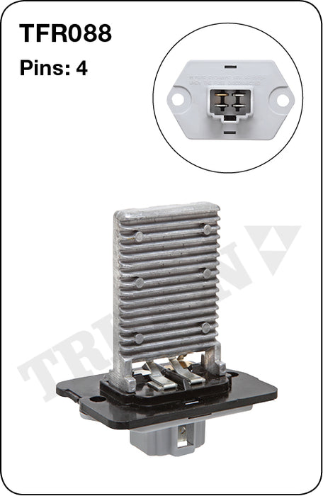 TFR088 - Heater Fan Resistor (Genuine Quality)