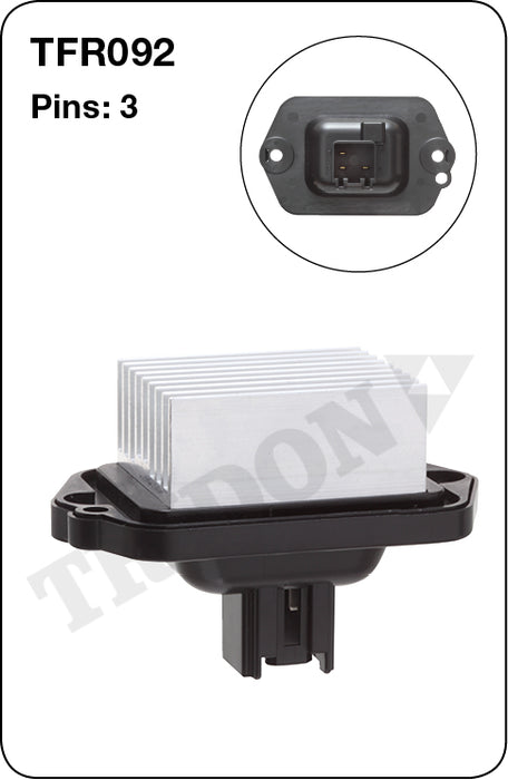 TFR092 - Heater Fan Resistor (Genuine Quality)