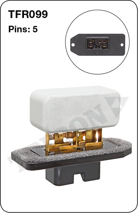TFR099 - Heater Fan Resistor (Genuine Quality)