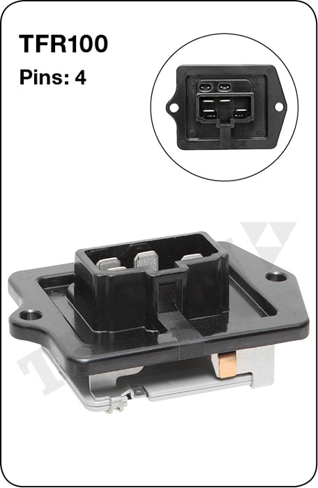 TFR100 - Heater Fan Resistor (Genuine Quality)