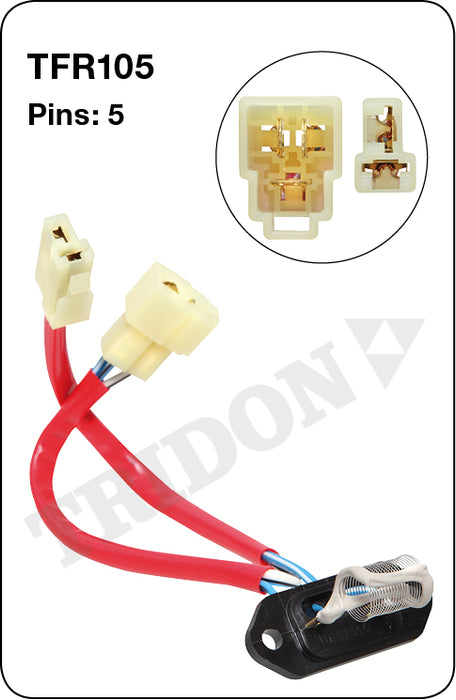 TFR105 - Heater Fan Resistor (Genuine Quality)