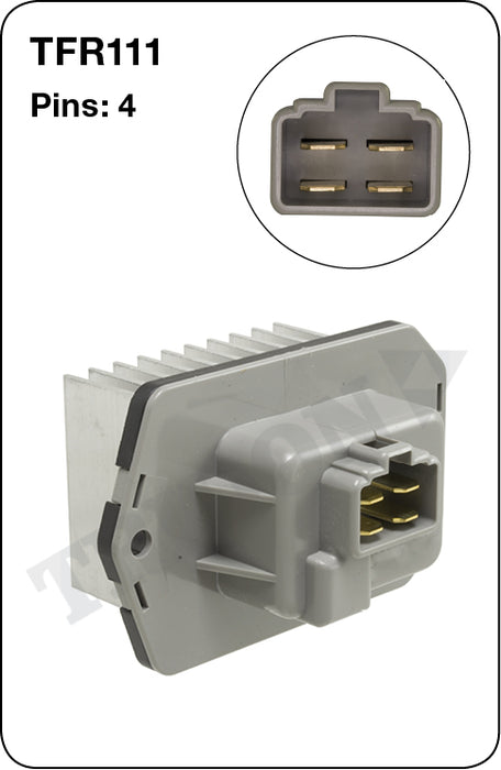 TFR111 - Heater Fan Resistor (Genuine Quality)