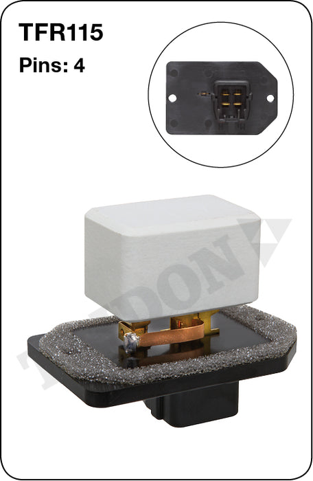 TFR115 - Heater Fan Resistor (Genuine Quality)