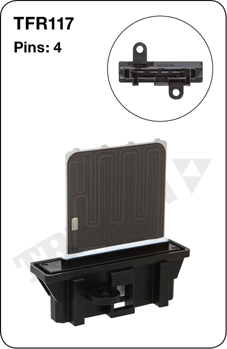 TFR117 - Heater Fan Resistor