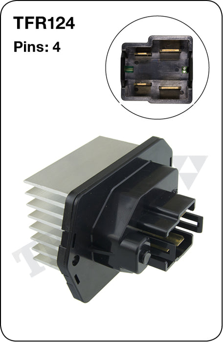 TFR124 - Heater Fan Resistor (Genuine Quality)