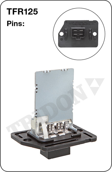 TFR125 - Heater Fan Resistor (Genuine Quality)