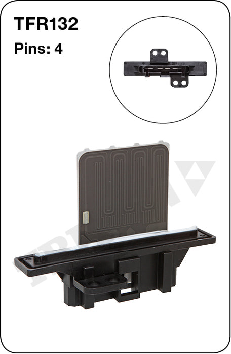 TFR132 - Heater Fan Resistor (Genuine Quality)