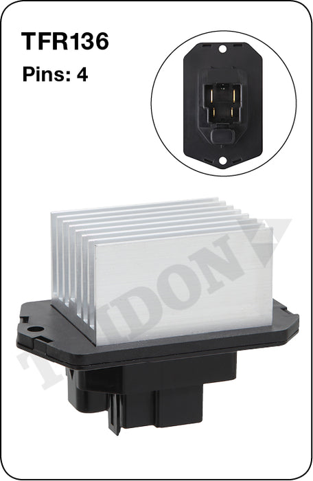 TFR136 - Heater Fan Resistor (Genuine Quality)